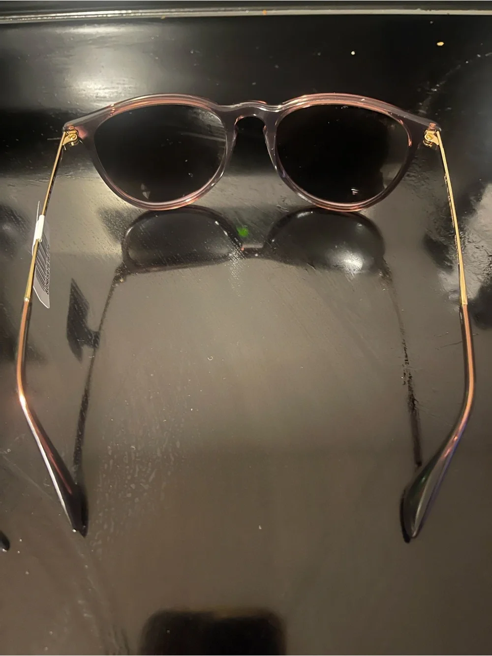 Ray-Ban Purple-Brown Gradient Sunglasses